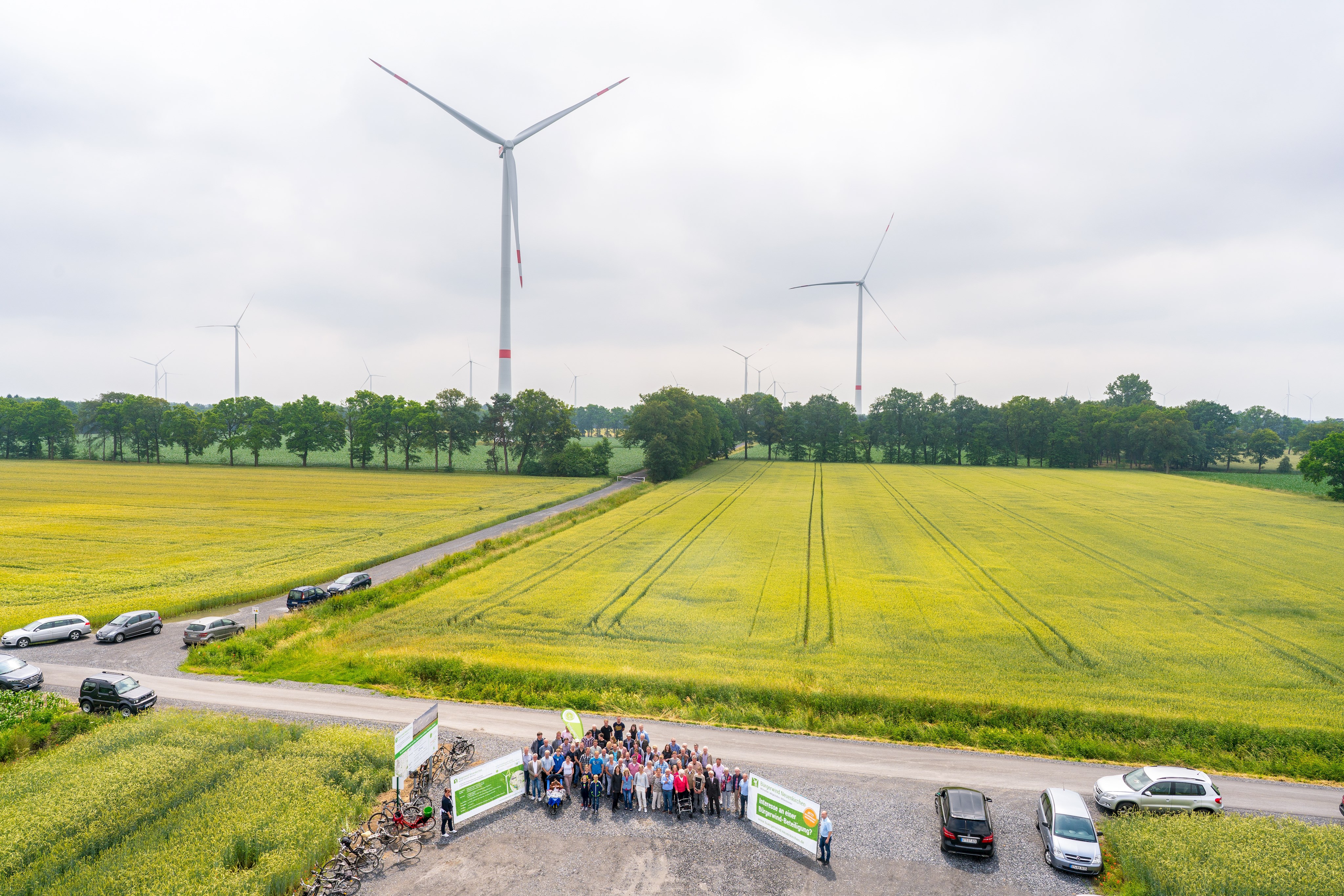 Kreis Steinfurt auf dem Weg zur Klimaneutralität bis 2040: Bürgerwind als zentraler Baustein