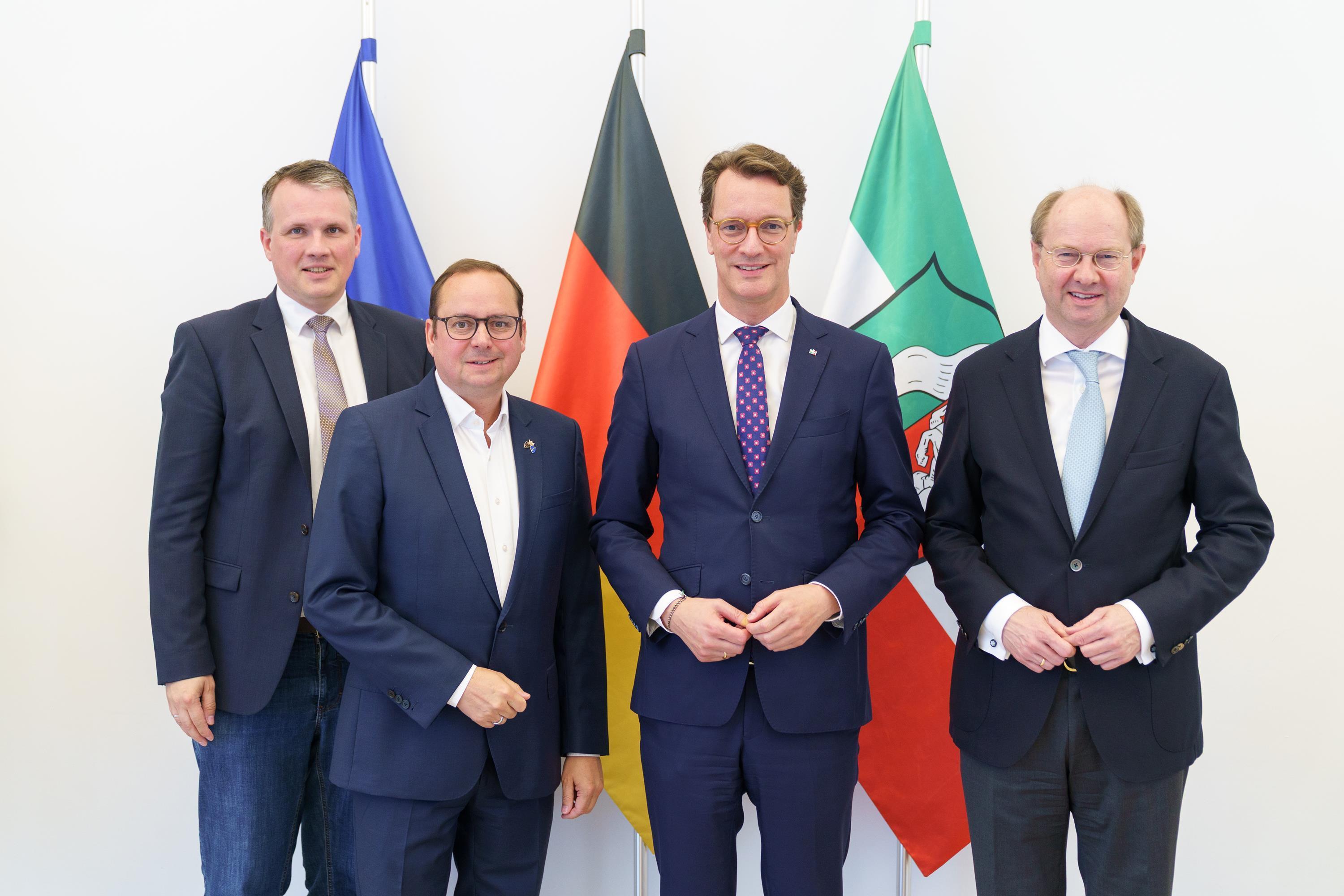 Treffen KSV mit MP Hendrik Wüst Juli 2026 Foto: Land NRW / Martin Götz