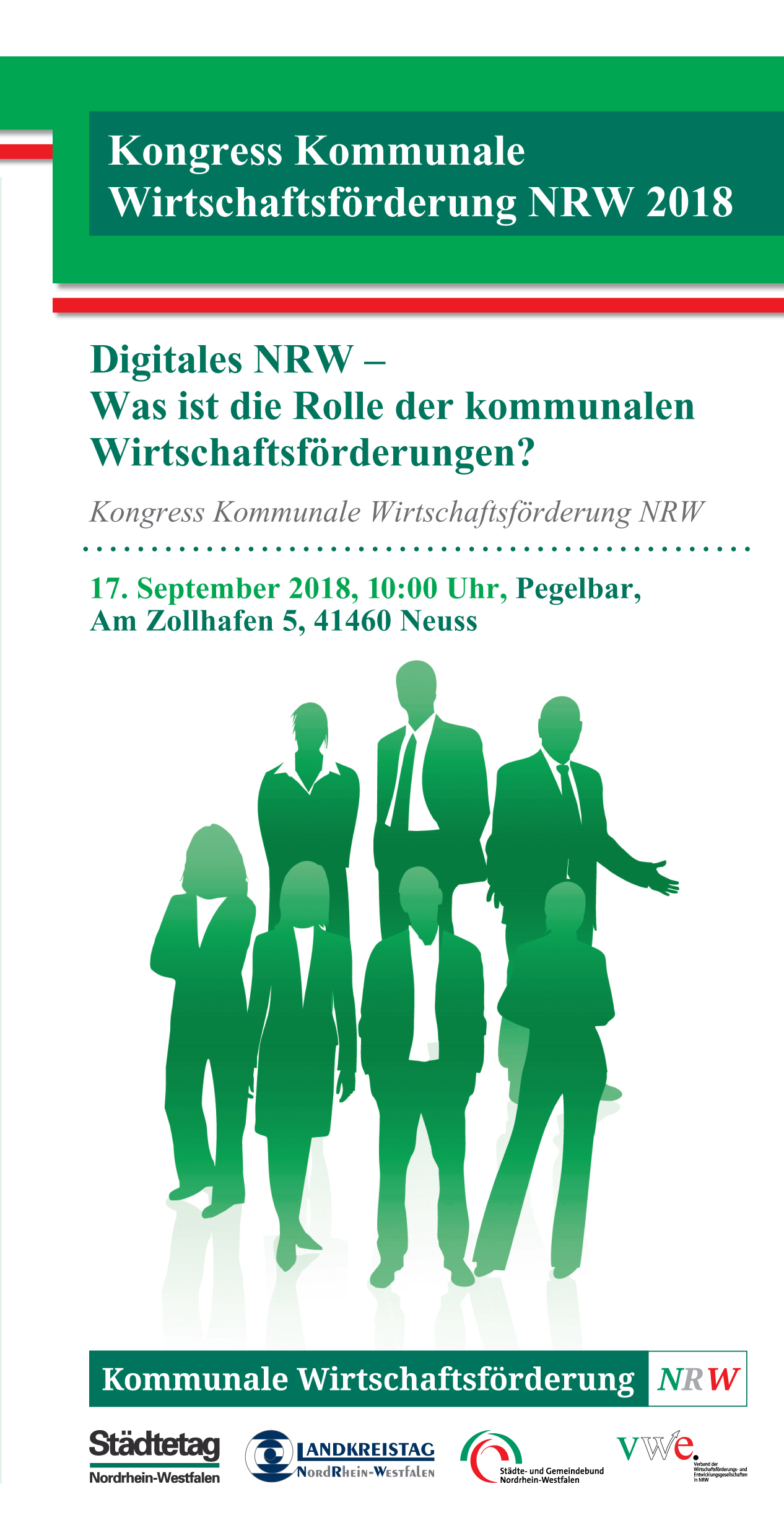 Kongress Kommunale Wirtschaftsförderung NRW 2018 in Neuss 
